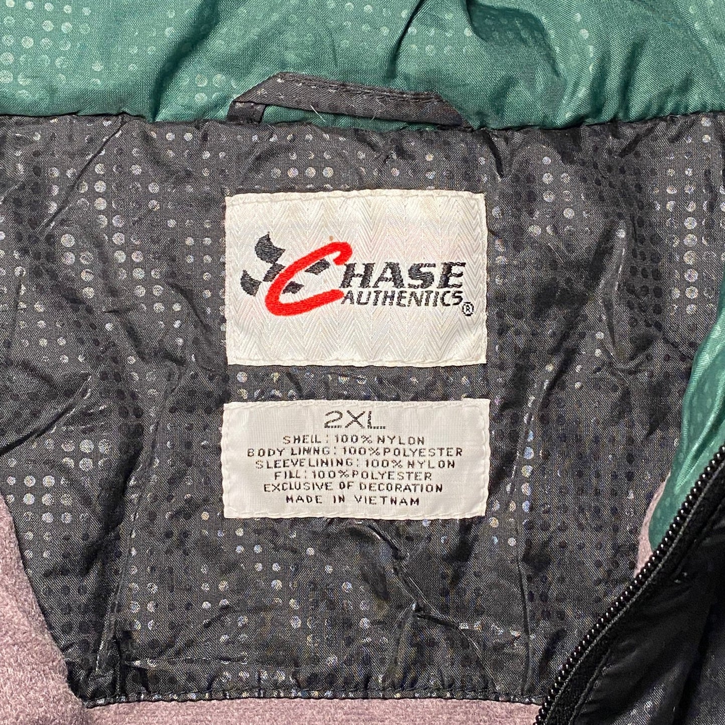 Dale Earnhardt Jr. National Guard Black & Green Windbreaker