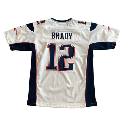 Vintage Patriots NFL Brady #12 Jersey