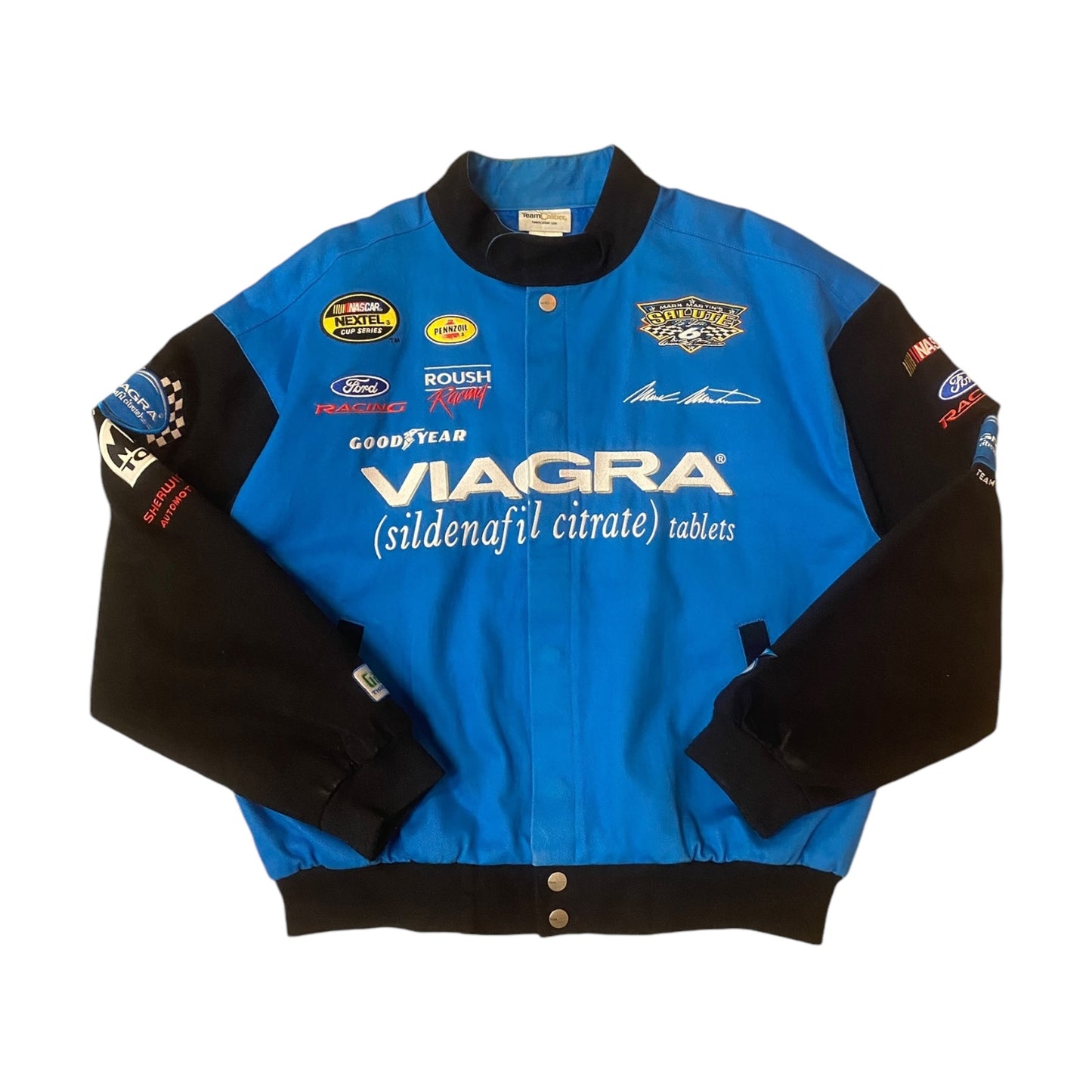 Vintage Mark Martin Viagra NASCAR Racing Jacket