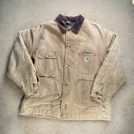Carhartt Duck Canvas Chore Brown Jacket