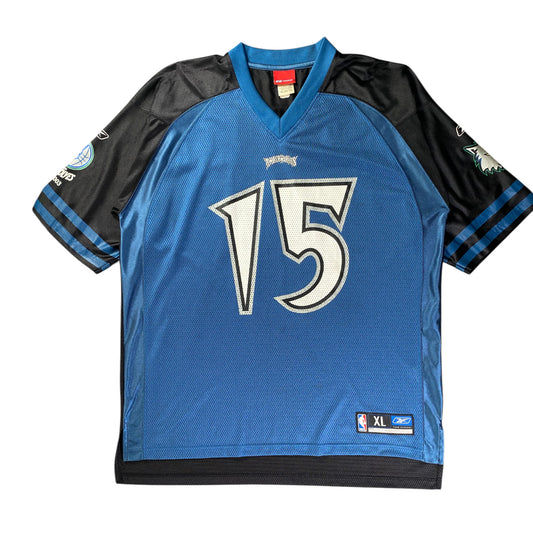 Reebok NBA Minnesota Timberwolves Variation Edition Blue and Black Jersey
