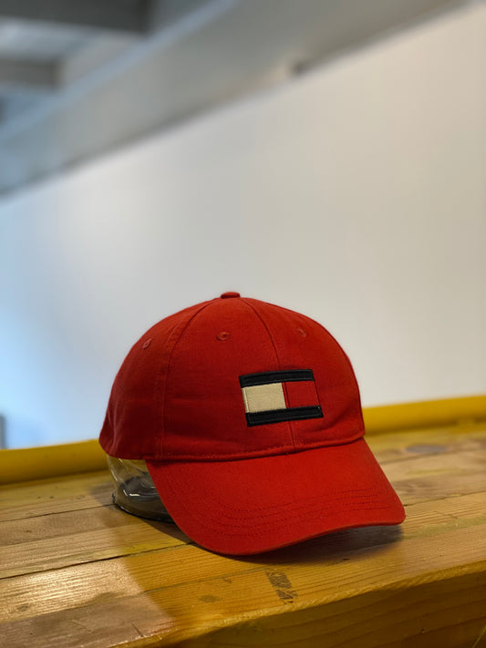 Tommy Hilfiger Logo Red Cap