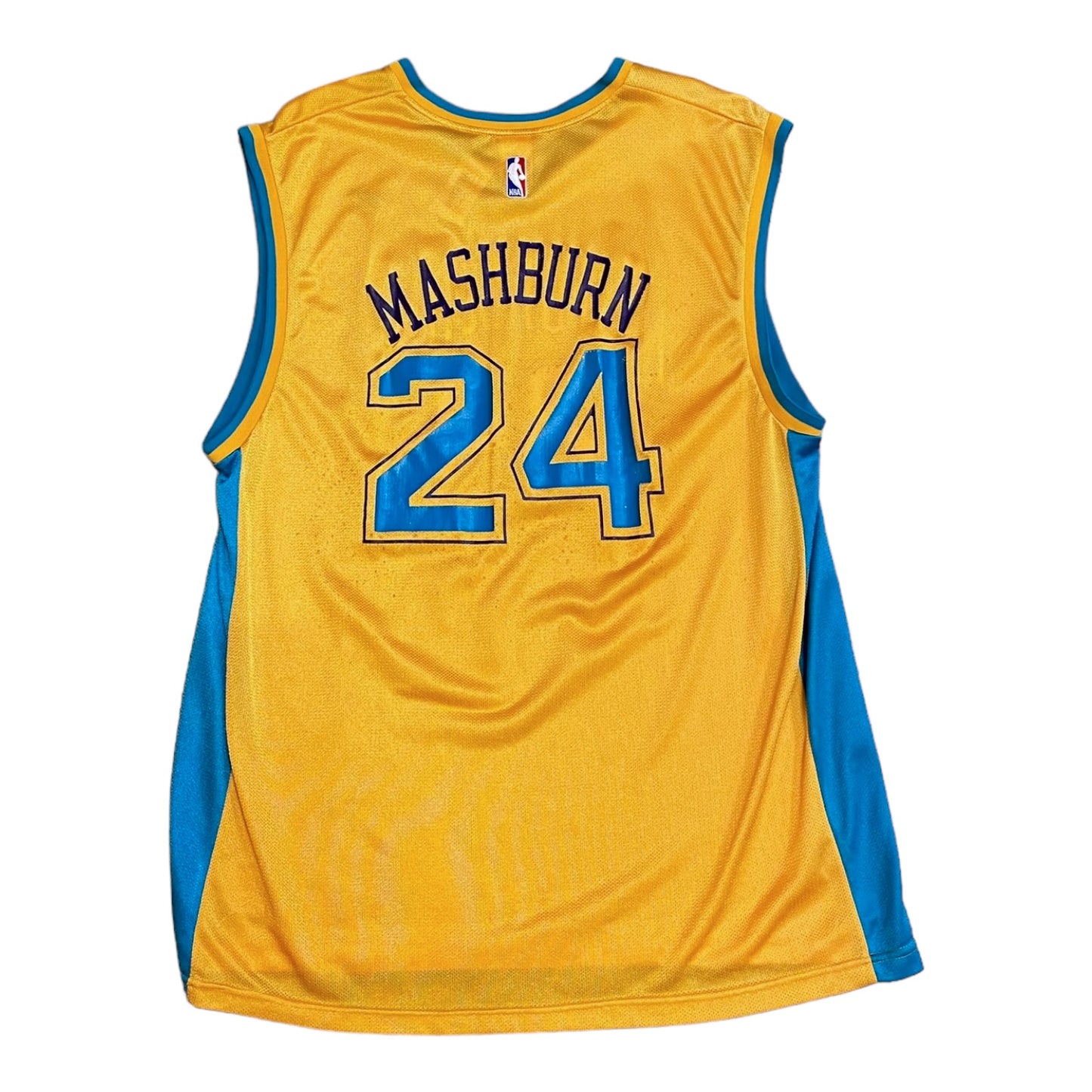 New Orleans Pelicans NBA Mashburn #24 Vintage Jersey