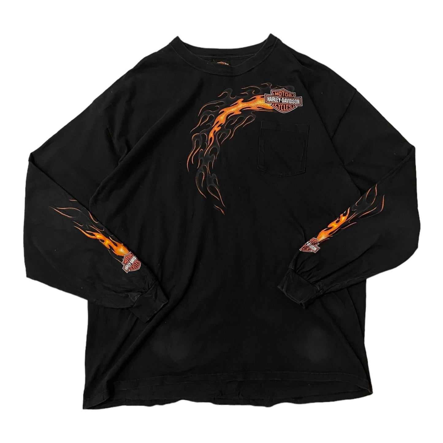 Harley Davidson Mills Long Sleeve T-Shirt