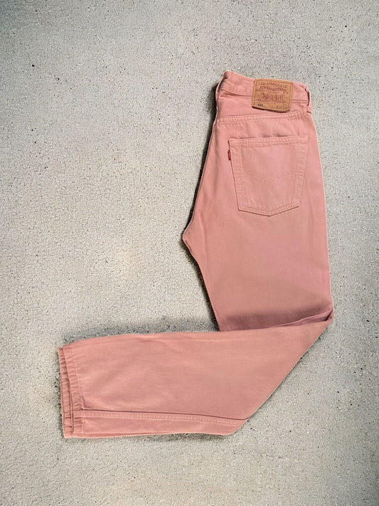 Levi's 501 Original Fit Pink Jeans