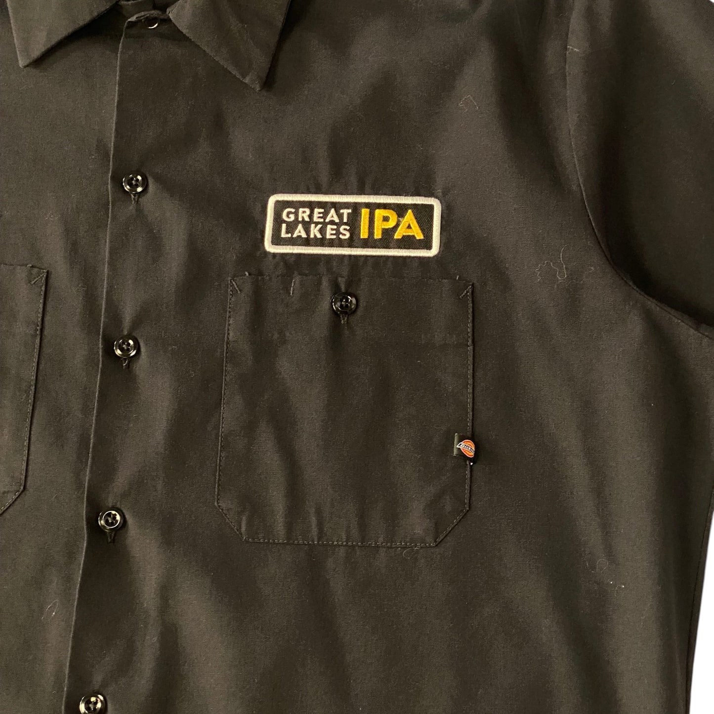 Dickies Black Great Lakes IPA Work Shirt