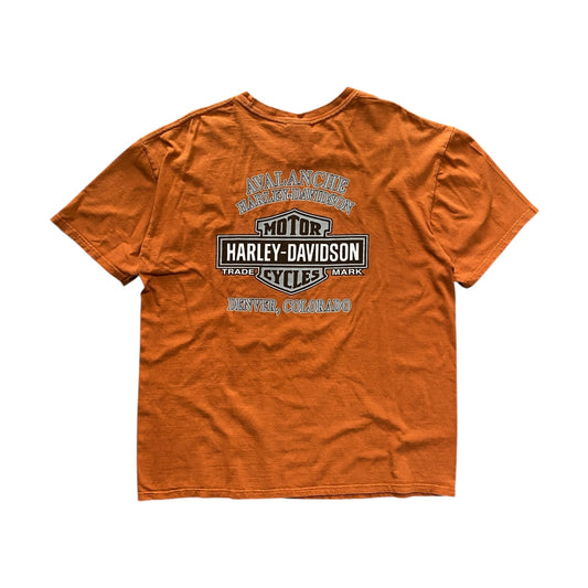2005 Harley Davidson Denver, Colorado Orange T-shirt