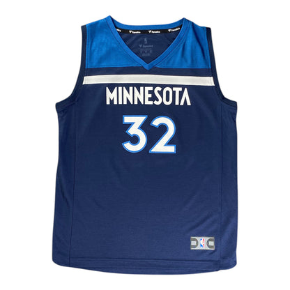 Fanatics NBA Minnesota Timberwolves Towns Navy Jersey