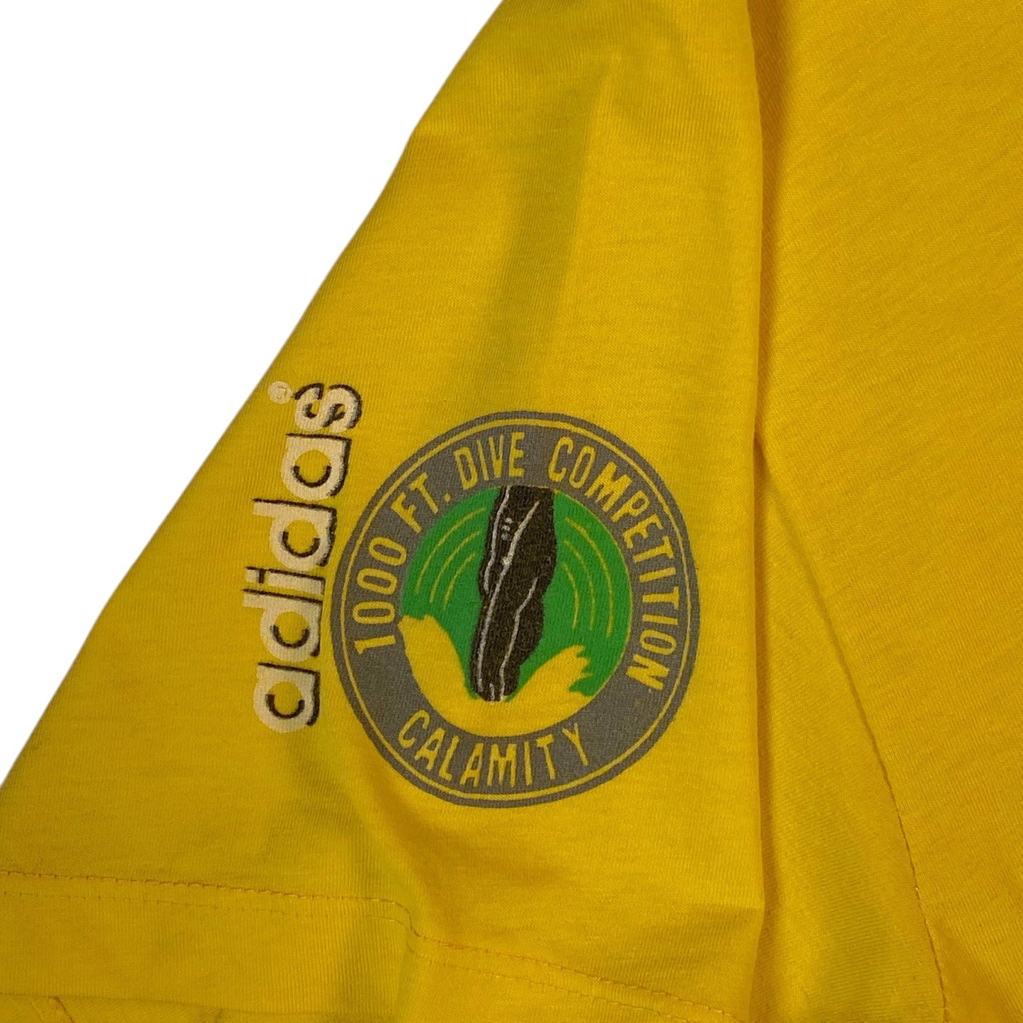 Vintage 80s/90s Adidas Calamity Cliffs Trefoil T-Shirt
