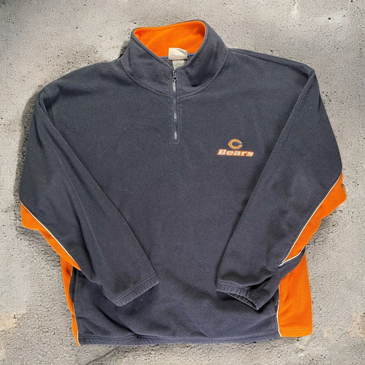 Chicago Bears NFL Half-Zip Fleece Sweater