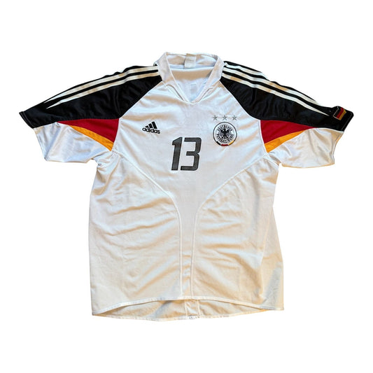 2004/05 Adidas Germany #13 Ballack Home Jersey