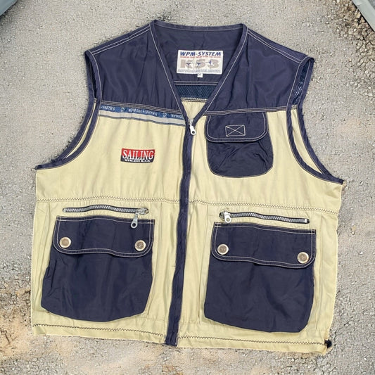 Sailing WPM Navy Blue & Beige