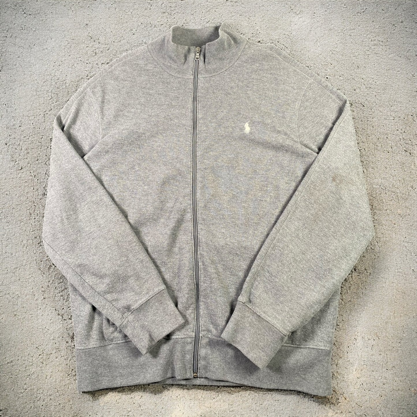 Polo Ralph Lauren Quarter-Zip Fleece Dark Grey Sweatshirt