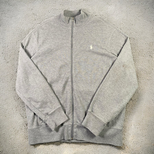 Polo Ralph Lauren Quarter-Zip Fleece Dark Grey Sweatshirt