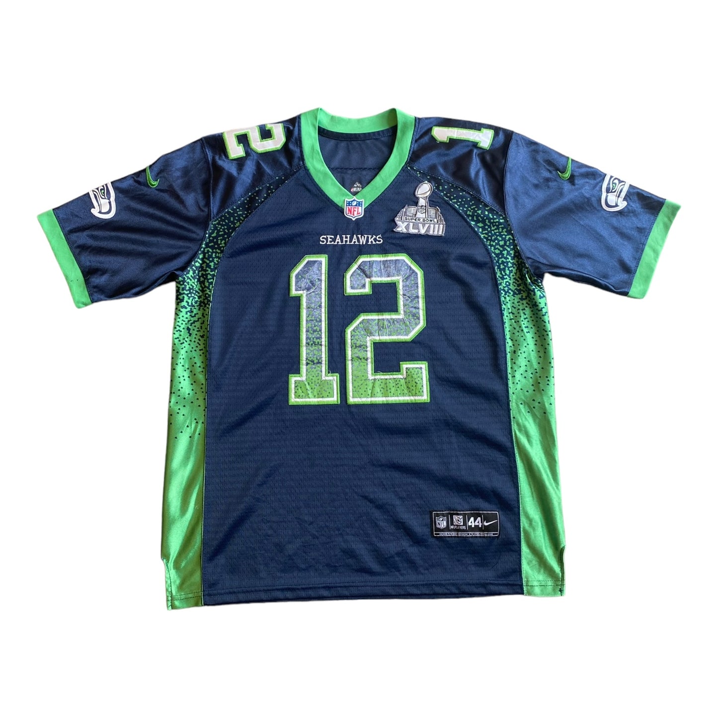 Seahawks NFL Fan #12 Jersey