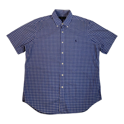 Ralph Lauren Short Sleeve Plaid Button Down Shirt