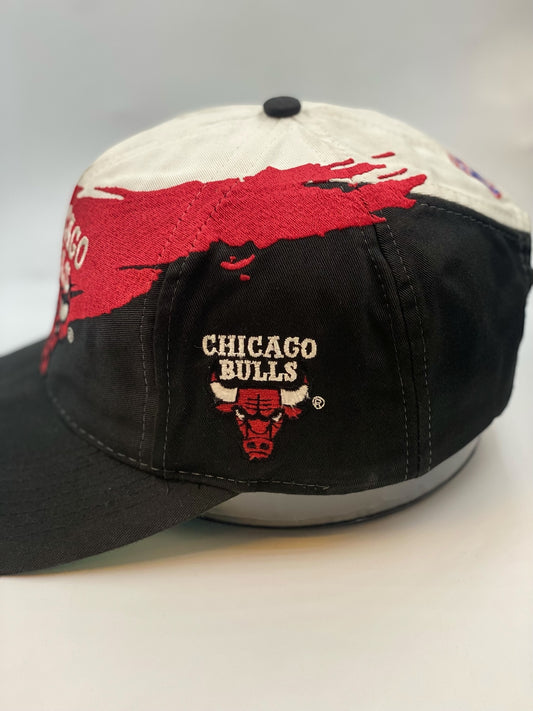 Vintage Chicago Bulls NBA Logo Athletic Splash 90's Wool Cap