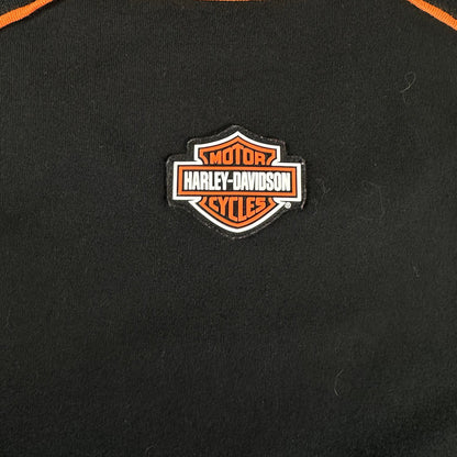 Harley-Davidson Piping Trim Black Tank Top T-shirt