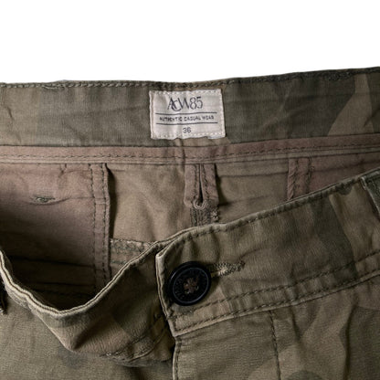 ACW85 Authentic Casual Wear Camo Cargo Shorts