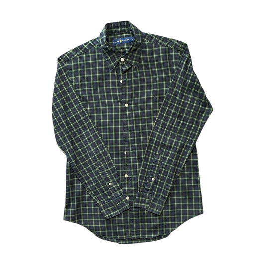 Ralph Lauren Green Chequered Button-Up Shirt