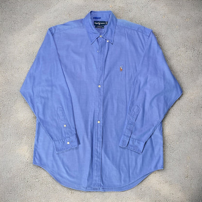 Ralph Lauren Dark Blue Long Sleeve Button Down Shirt