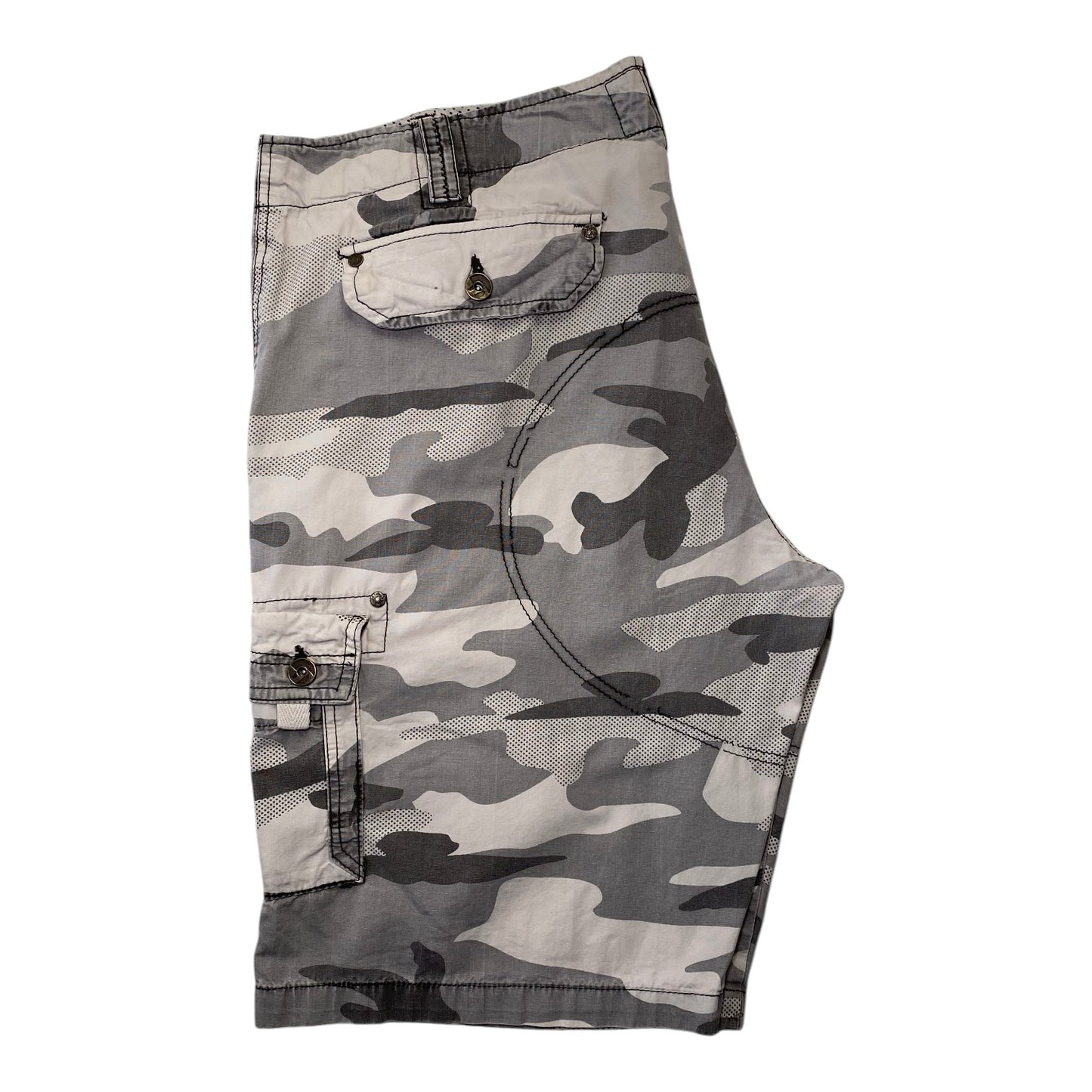 Suzuka Grey Camo Cargo Shorts