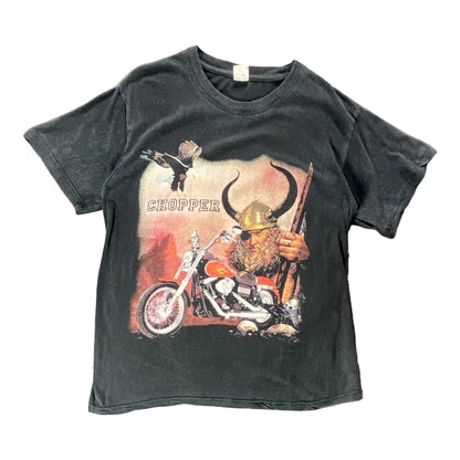 Chopper Biker Black T-shirt