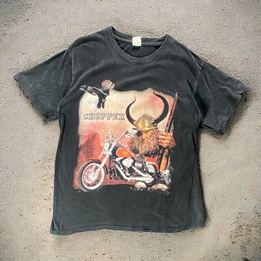 Chopper Biker Black T-shirt