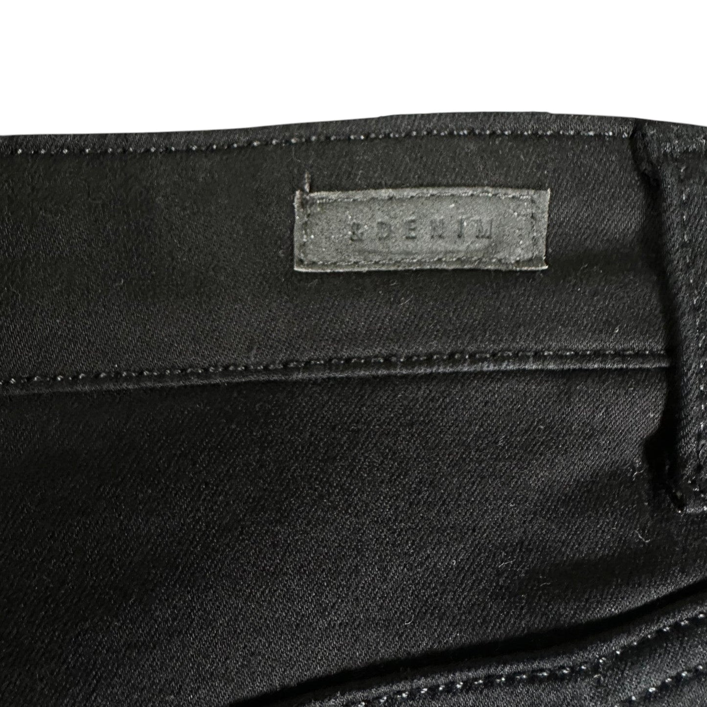 &Denim Black Skirt