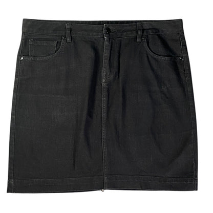 Sussan Black Denim Skirt