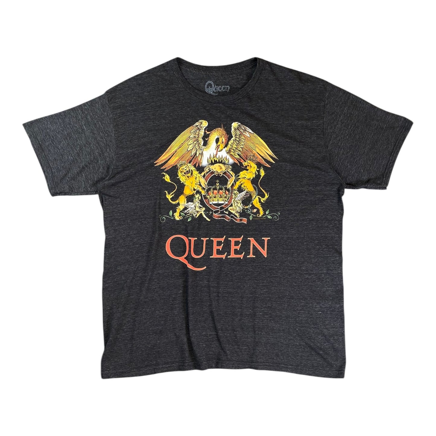 Official Queen Classic Crest Band Black T-shirt