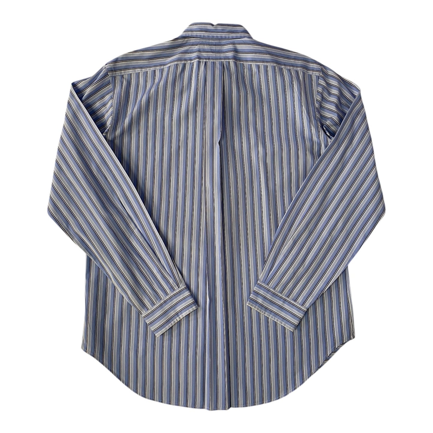 Ralph Lauren Blue & White Striped Classic Fit Shirt