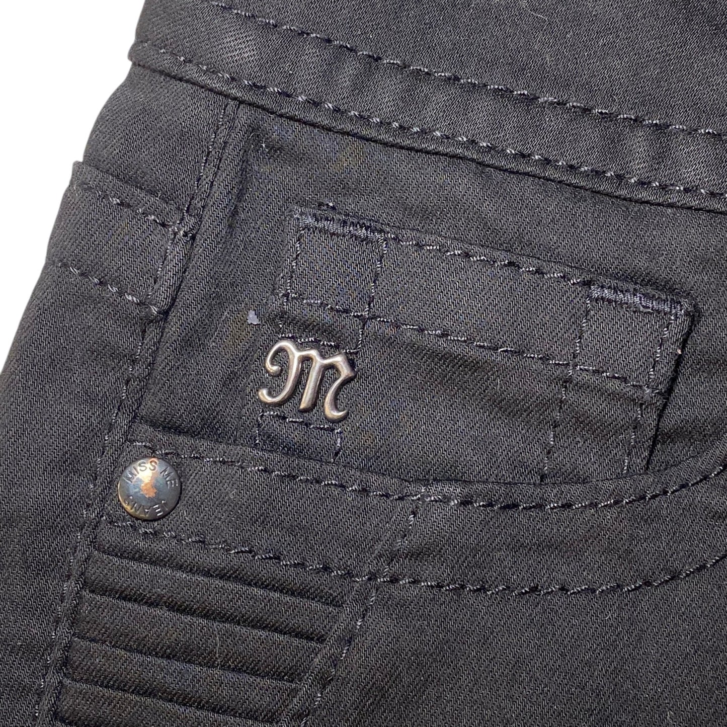 Wmns Miss Me Signature Skinny Black Jeans