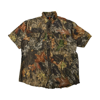 Mossy Oak Button Up T-Shirt