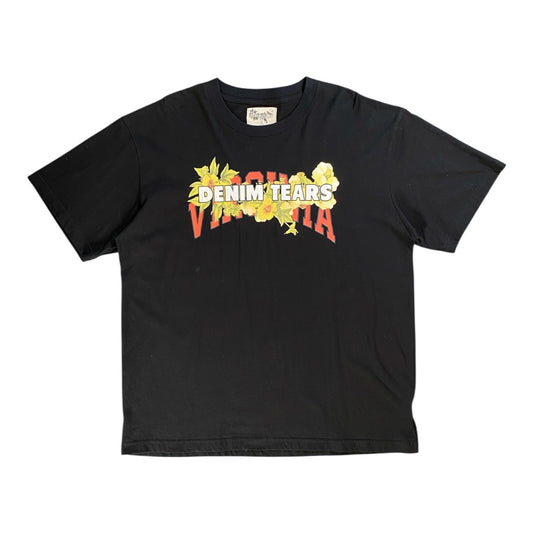 Denim Tears The Virginia 1619 Black T-shirt