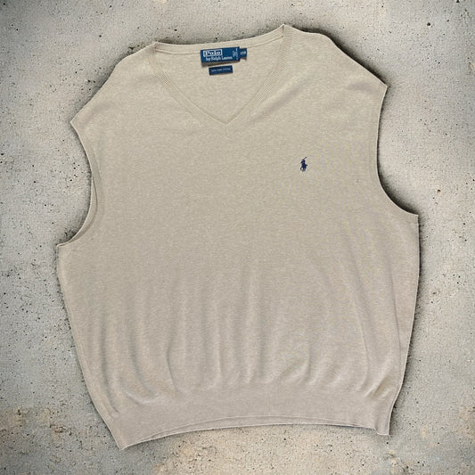 Polo Ralph Lauren Beige Sweater Vest