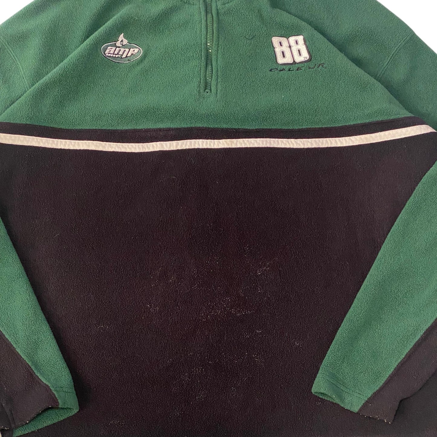 Winners Circle Dale Earnhardt Jr. Green & Black Fleece Pullover