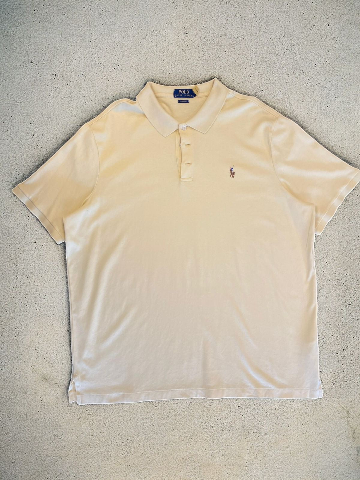 Ralph Lauren Light Yellow Polo Shirt