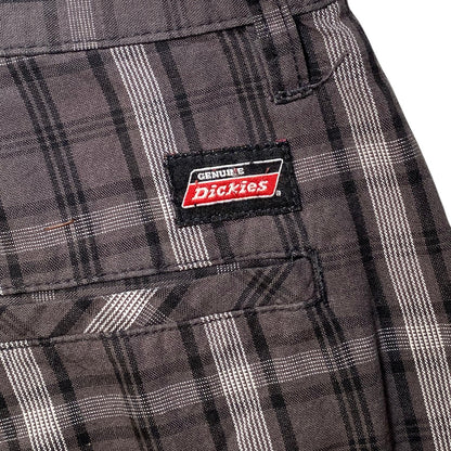 Dickies Grey Plaid Shorts
