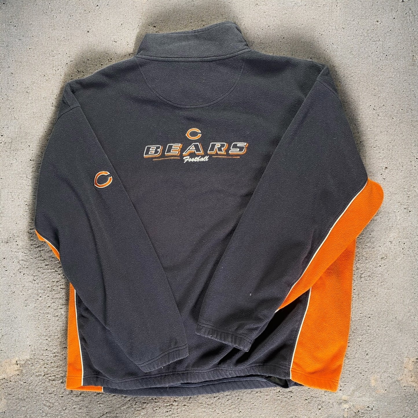 Chicago Bears NFL Half-Zip Fleece Sweater