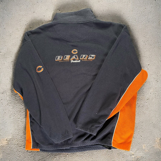 Chicago Bears NFL Half-Zip Fleece Sweater