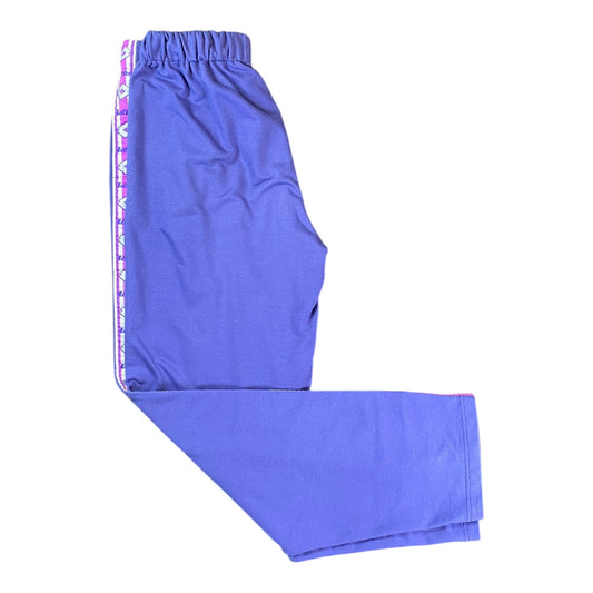 Retro Lotto Sportswear Side Logo Tape Purple Sweatpants