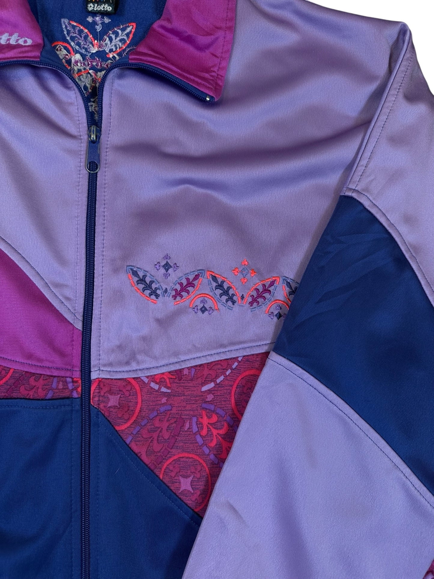 Vintage Lotto Purple Windbreaker