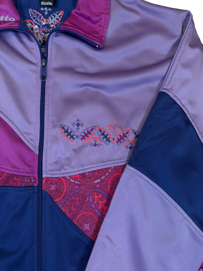 Vintage Lotto Purple Windbreaker