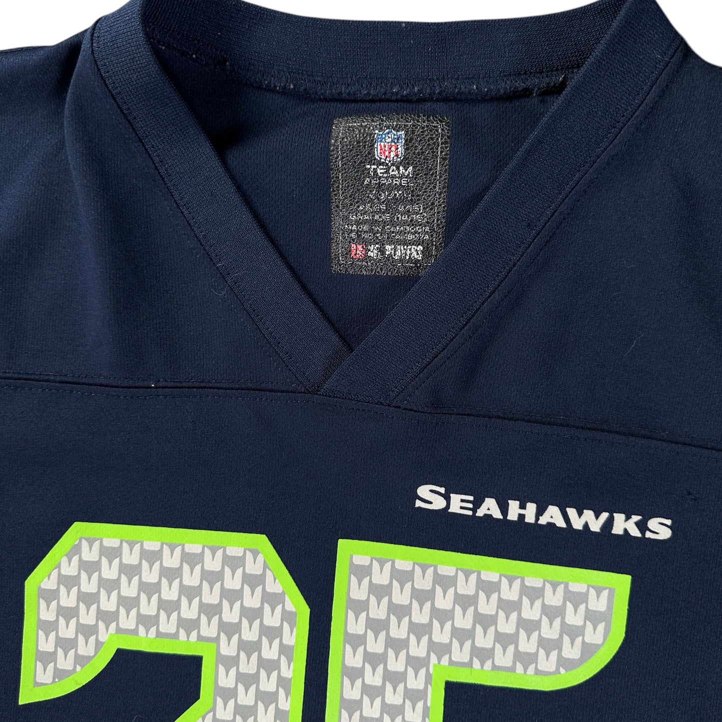 NFL Seattle Seahawks Richard Sherman Navy Blue Jersey