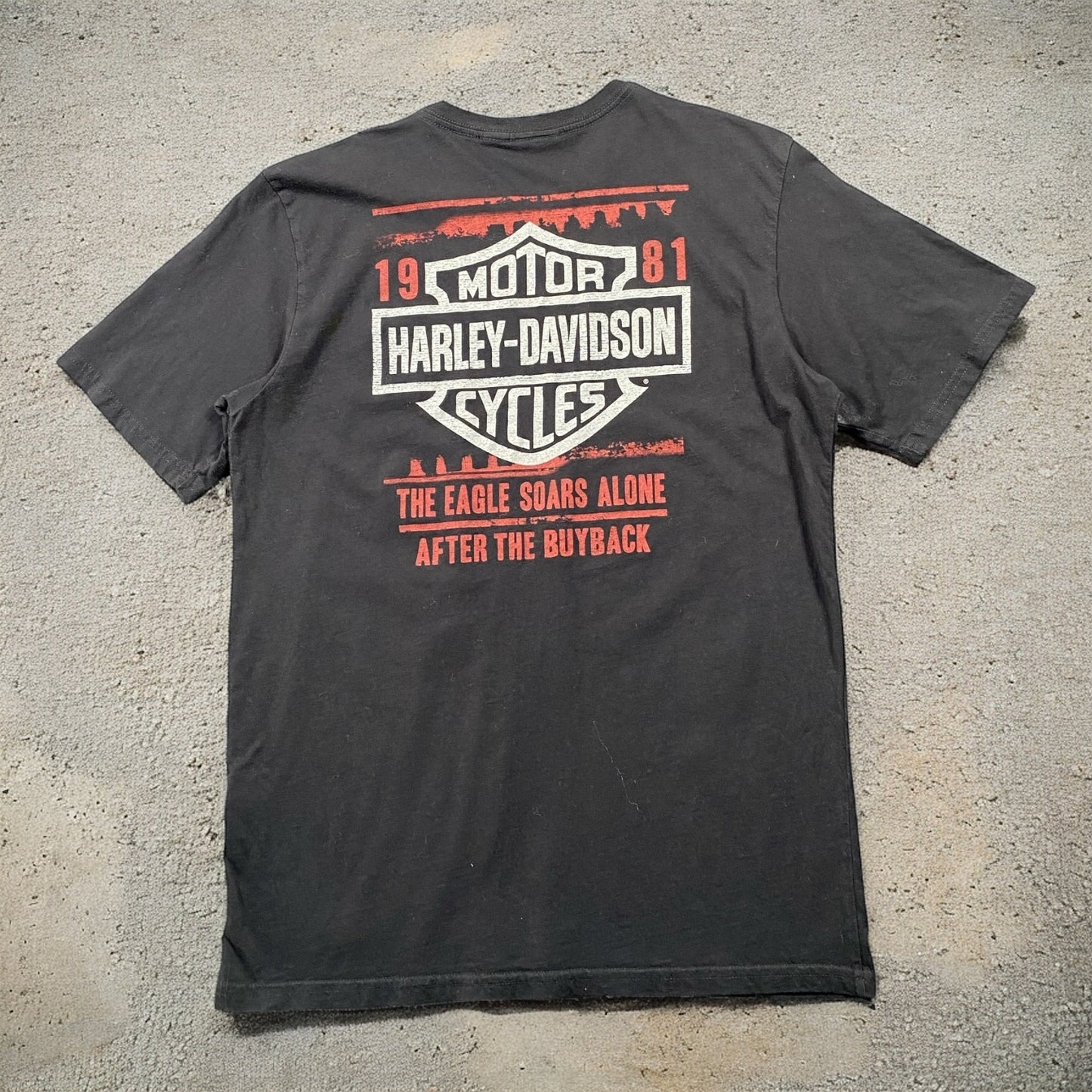 Harley Davidson The Eagle Soars Alone T-shirt