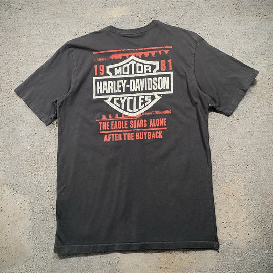 Harley Davidson The Eagle Soars Alone T-shirt