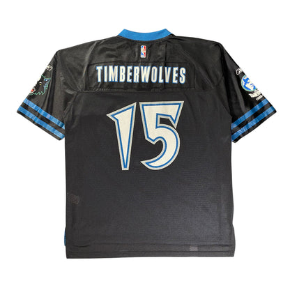 Reebok NBA Minnesota Timberwolves Variation Edition Blue and Black Jersey