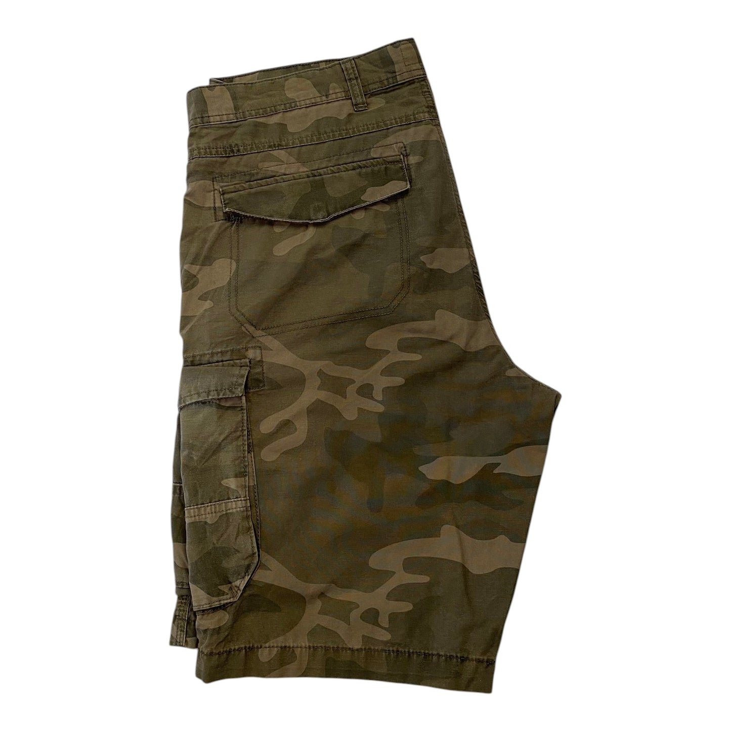 ACW85 Authentic Casual Wear Camo Cargo Shorts