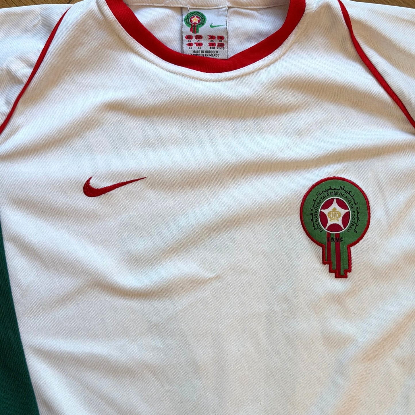 2002 Nike Morocco Away #17 Chammakh Jersey